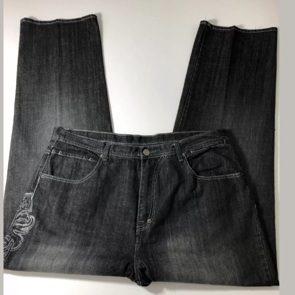 G Unit Co Heavyweight Mens Jeans Embroidered